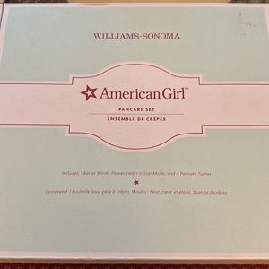 American Girl Pancake Set